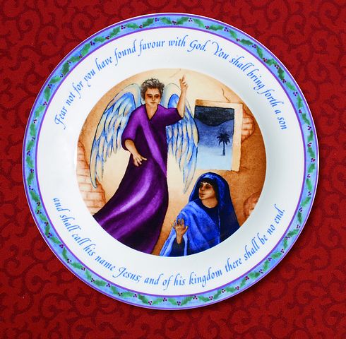 Mary and the Angel 5 Piece Place Setting