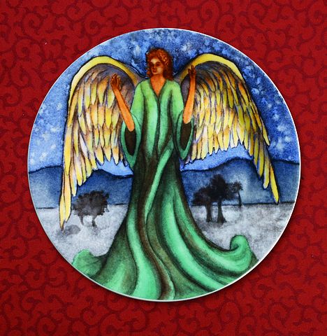Angel of the Lord 7.5" Plate